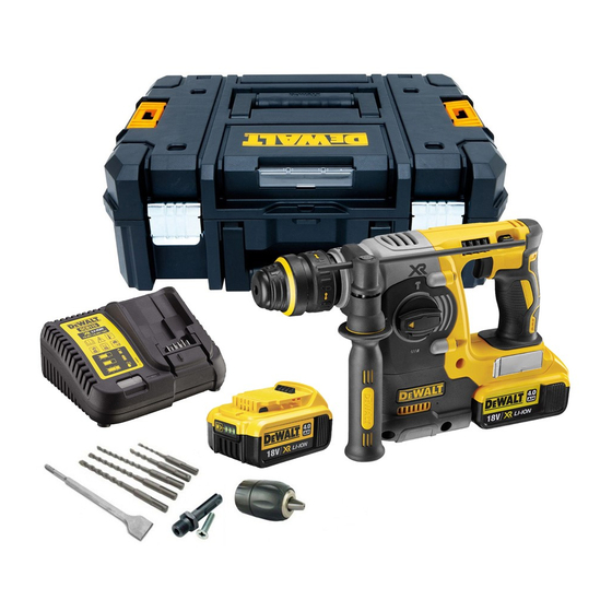 DeWalt XR LI-ION DCH143 Handbücher