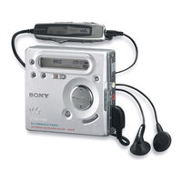Sony WALKMAN MZ-G755 Bedienungsanleitung