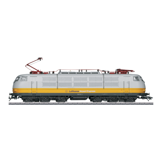 Märklin H0 103 Series Bedienungsanleitung