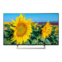 Sony BRAVIA KD-49XF8096 Referenz-Anleitung