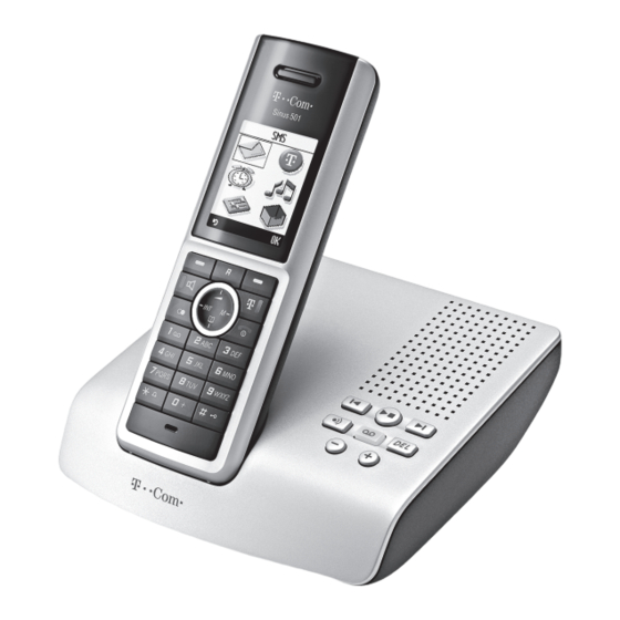 T-COM Sinus 501 Bedienungsanleitung