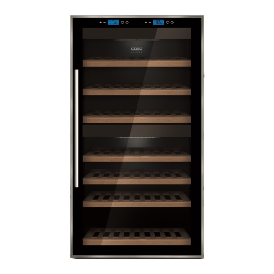 CASO DESIGN WineComfort Touch 38-2D Original Bedienungsanleitung