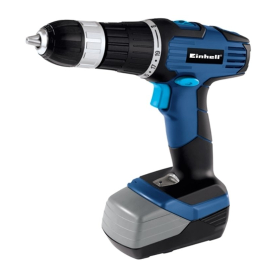 EINHELL BT-CD 18/1 Originalbetriebsanleitung