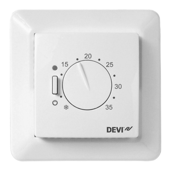 DEVI reg 531 Installationshandbuch