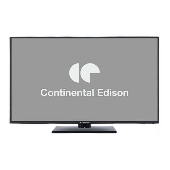 CONTINENTAL EDISON CELED323DML3 Bedienungsanleitung