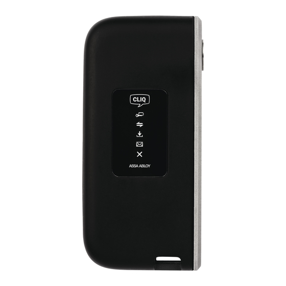 Assa Abloy CLIQ Mobile PD Benutzeranleitung