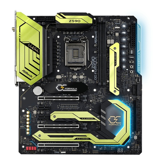 ASROCK Z590 OC Formula Bedienungsanleitung