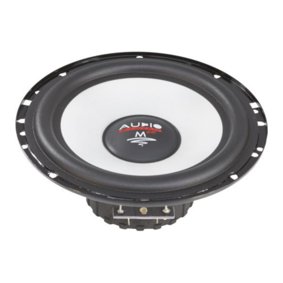 Audio System M100 EVO2 Anleitung