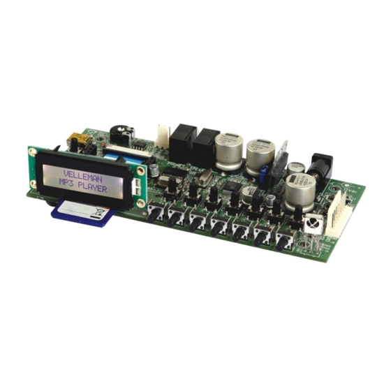 Velleman VM8095 Bedienungsanleitung