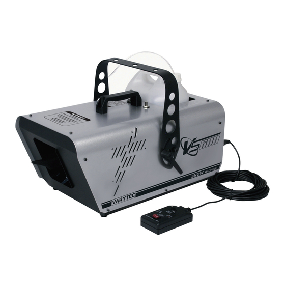 Varytec VS-600 Bedienungsanleitung