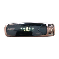 Sony NW-S703F Kurzanleitung