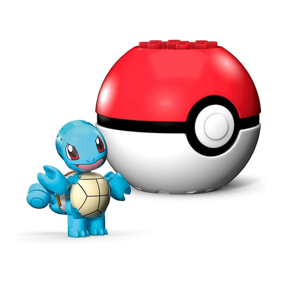 Mega Construx GKY70 Pokemon Squirtle Montageanleitung