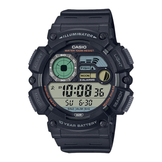 Casio 3518 Bedienungsanleitung