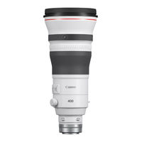 Canon RF 600mm F4 L IS USM Bedienungsanleitung