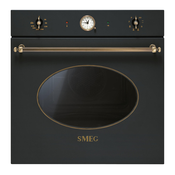 Smeg SFP805AO Bedienungshandbuch
