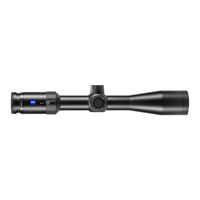 Zeiss Conquest V4 serie Gebrauchsanleitung