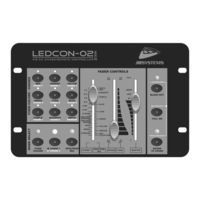 JB Systems LEDCON-02 Bedienungsanleitung