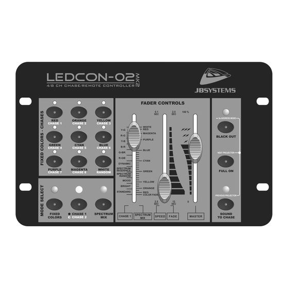 JB Systems LEDCON-02 MK2 Bedienungsanleitung