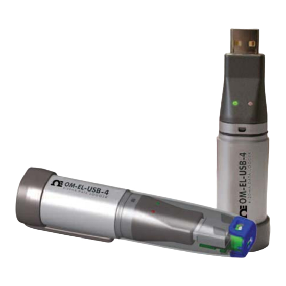 Omega OM-EL-USB-4 Handbuch
