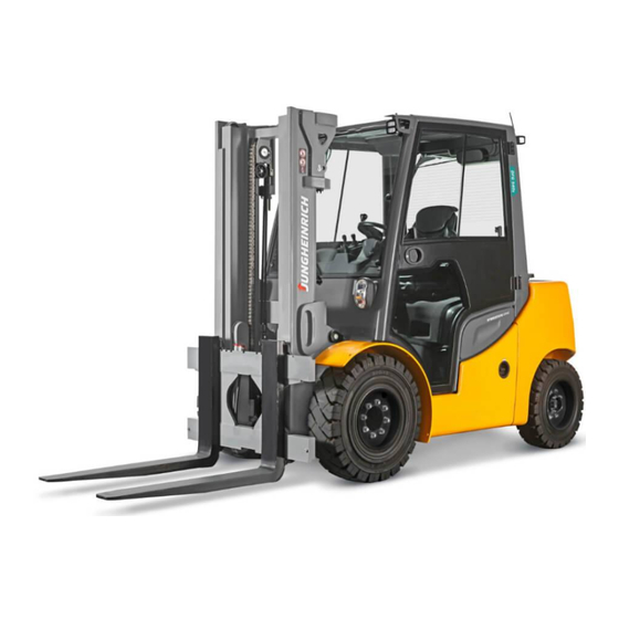 Jungheinrich DFG 540 Betriebsanleitung
