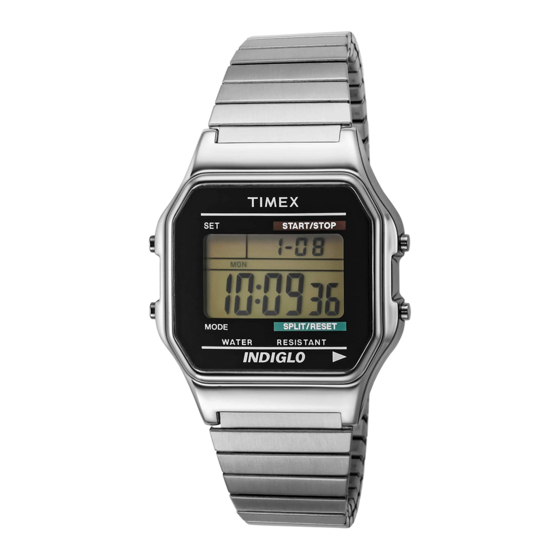 Timex 555-095000 Benutzerhandbuch
