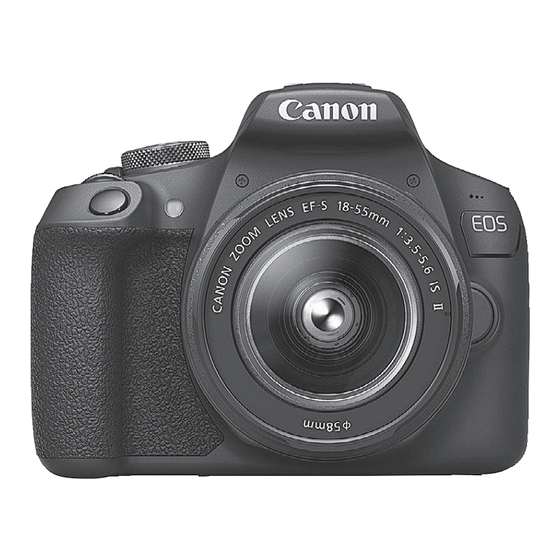 Canon EOS 2000D Bedienungsanleitung