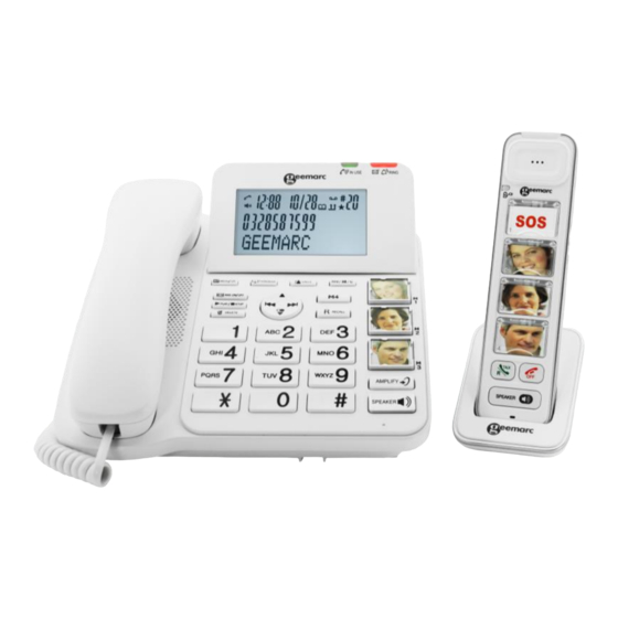 Geemarc COMBI DECT 295Photo Handbücher