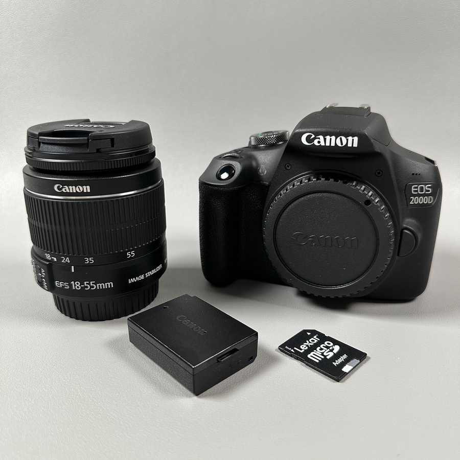 Einrichtungsprozess der Canon EOS 2000D