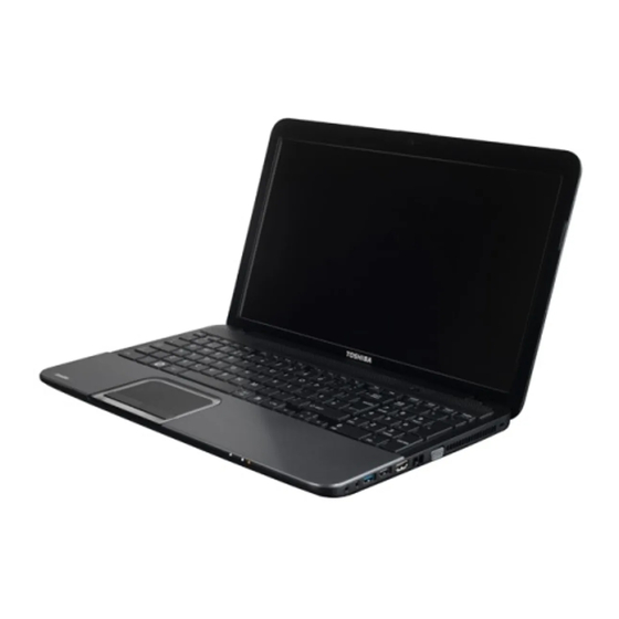 Toshiba Satellite L830 Benutzerhandbuch