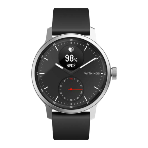 Withings ScanWatch Installationsanleitung