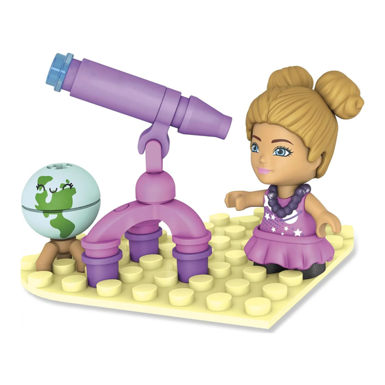 Mega Construx WONDER Builders Barbie GWR22 Bedienungsanleitung