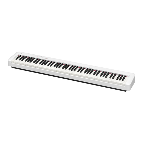 Casio CDP-S110 Bedienungsanleitung