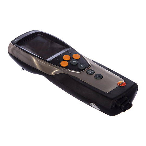 testo 635-2 Bedienungsanleitung