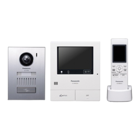 Panasonic VL-SWD501EX Bedienungsanleitung