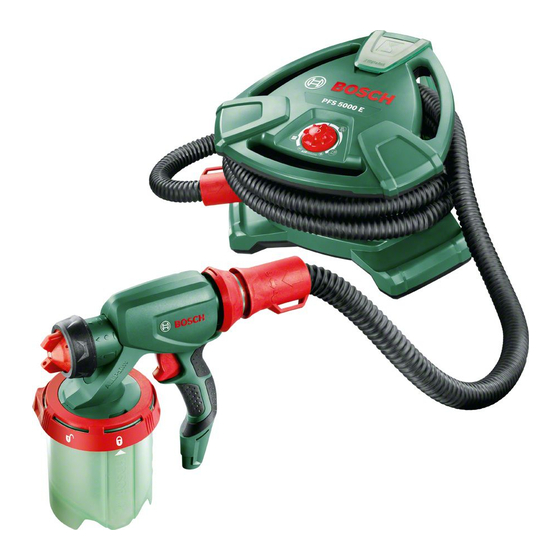 Bosch PFS 5000E Originalbetriebsanleitung