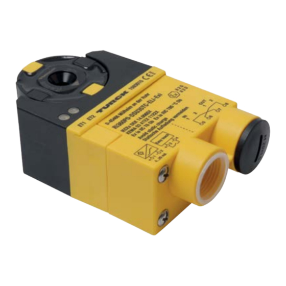 turck RI360P1-DSU35TC-ELI-EXI Betriebsanleitung