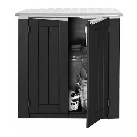 Keter Midi Lounge Shed Montageanleitung