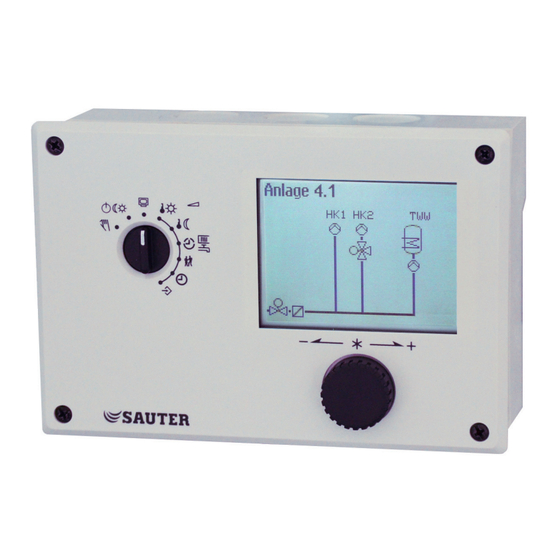 Sauter EQJW146F002 Handbuch
