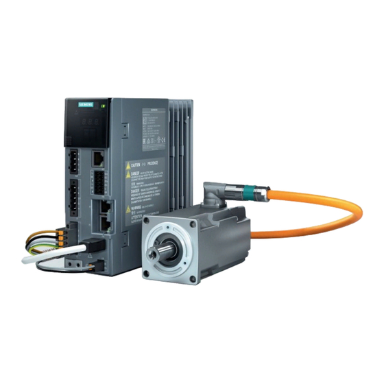 SIEMENS SINAMICS S210 BETRIEBSANLEITUNG Pdf-Herunterladen | ManualsLib