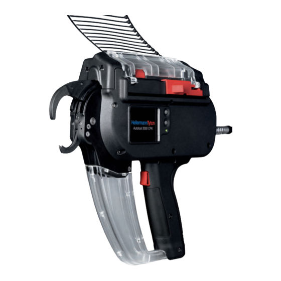 HellermannTyton Autotool 2000 CPK Betriebsanleitung