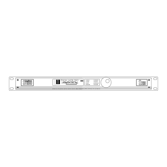 DigiTech S 200 Anleitung