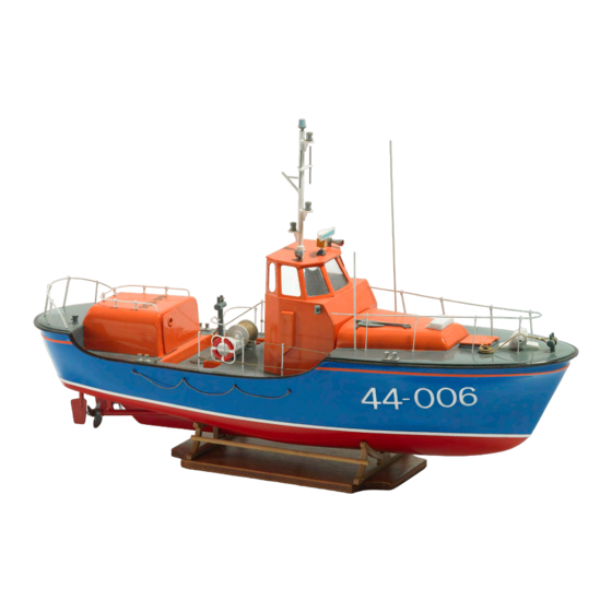 Billing Boats Royal Navy Lifeboat BB 101 Handbuch