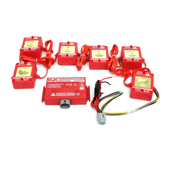 K&K M5700N Montageanleitung