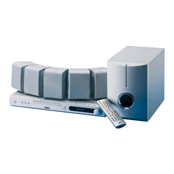 AEG DVD 4607 HC Bedienungsanleitung, Garantie