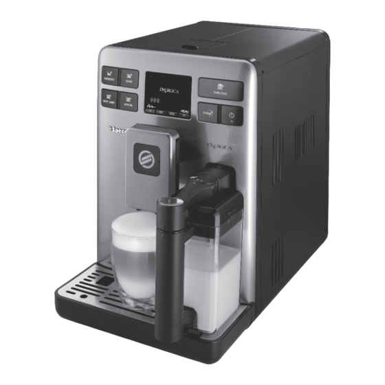 Philips Saeco Energica HD8852 Handbuch