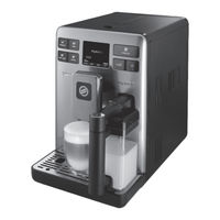 Philips Saeco Energica HD8852 Schnellstartanleitung
