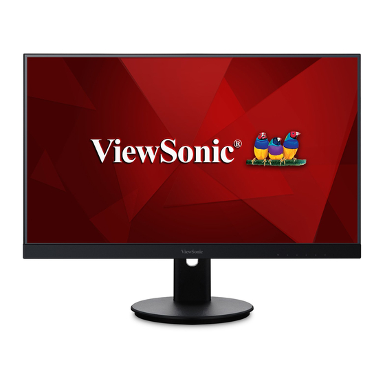 ViewSonic VG2739 Bedienungsanleitung
