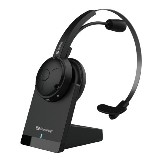 Sandberg Bluetooth Headset Business Pro Kurzanleitung