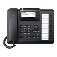Unify OpenScape Desk Phone CP400 Bedienungsanleitung