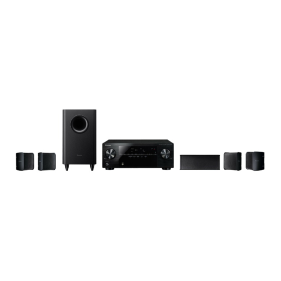 Pioneer HTP-071 Bedienungsanleitung